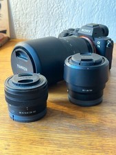 Sony Alpha A7 III + 3 lenses +